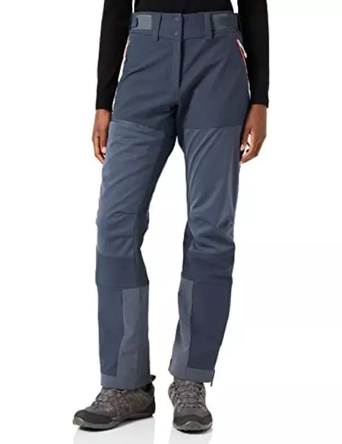 (TG. 48) Salewa Ortles 2 Pantaloni, Donna, Ombre blue/6080, 48/42 - NUOVO