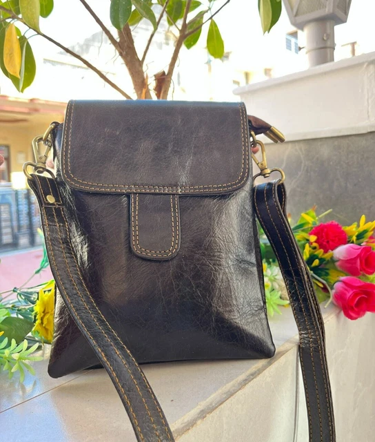 Véritable Cuir Élégant Sac à Main Femme Multi Utilise Bandoulière Porte-Monnaie