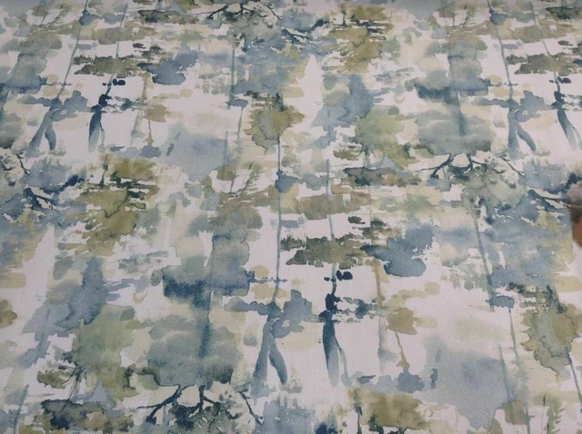 Alfresco Slate Blues Cotton Prestigious Textiles Curtain/Craft Fabric