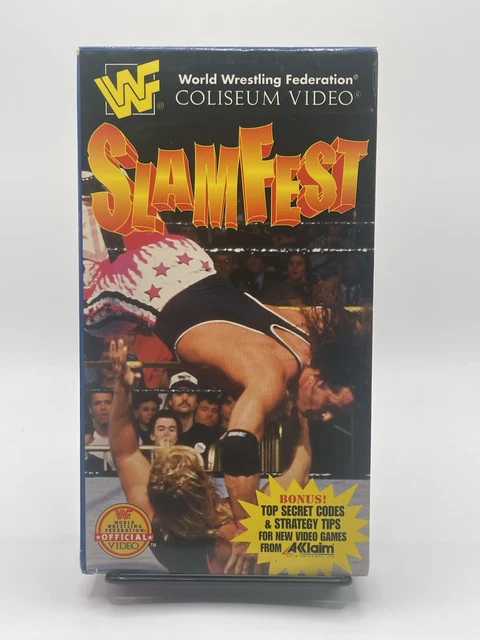 Wwf Razor Ramon Diesel WWF SLAMFEST 1995 Wrestling VHS Coliseum Video Diesel Razor Ramon Shawn ...