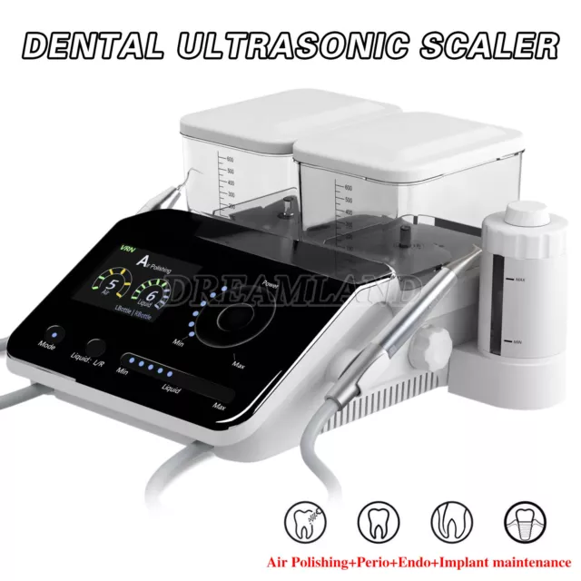 Dentaire Ultrasonic Scaler Periodontal Therapy Air Polisher System Touch Button