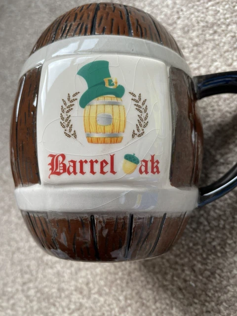 Tazza da caffè in rovere barile di birra tè fischio grande per birra mercato tedesco Oktoberfest