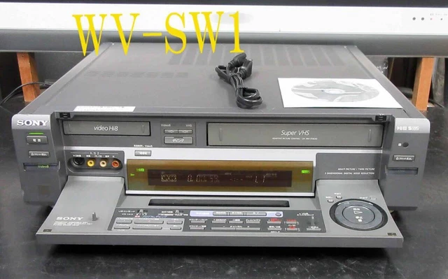 SONY ビデオ8&VHS WV-SW1 ジャンク