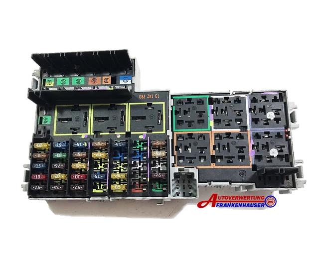 GM OPEL CORSA C combo fuse box fuse block 13142780 1238446 £30.58