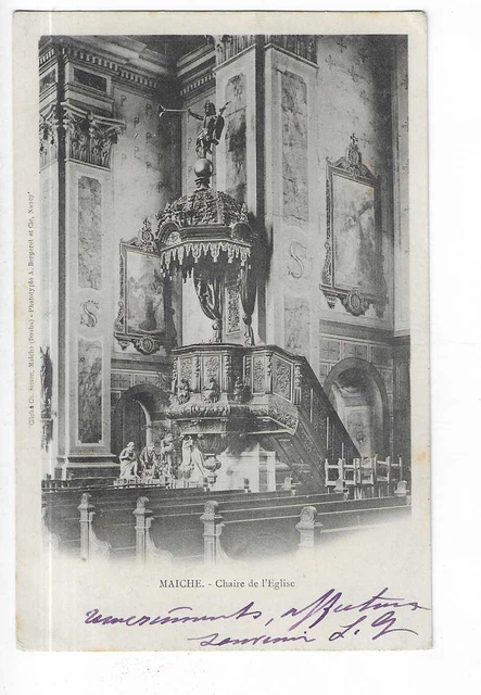 25  Maiche  Chaire De L Eglise