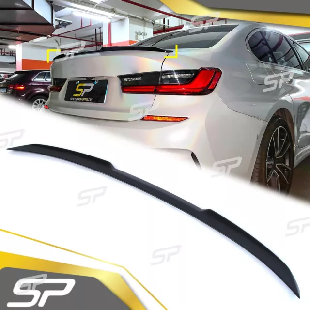 M3 Style Schwarz Spoiler Heckspoiler Lippe für BMW 3er G20 320d 330i 340i 19-22