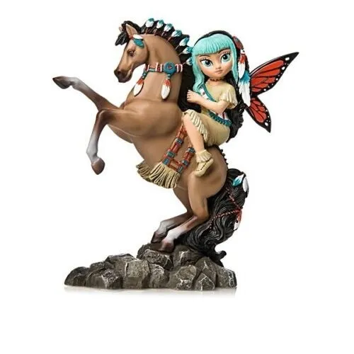 "FREEHEART" figurine - spirit riders jasmine becket-griffith laurie prindle O6