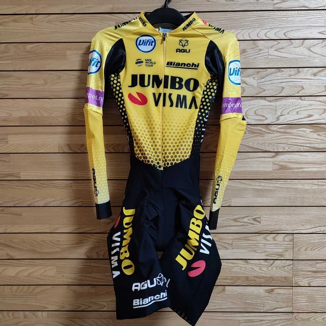 Supplies Skin Suit Jumbo Visma Yumbo Agu Cycling Jersey One Piece Aero Lot Lotto