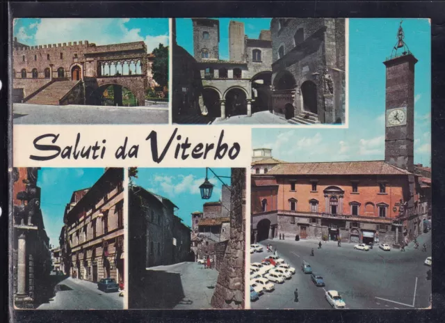 Cartolina Saluti da Viterbo VEDUTINE NA223