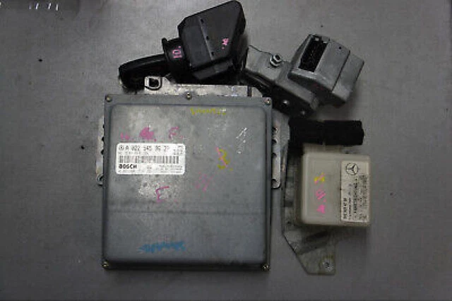 MERCEDES-BENZ C-CLASS W202 C250 TURBO DIESEL Engine ECU Kit A0225459632 ...