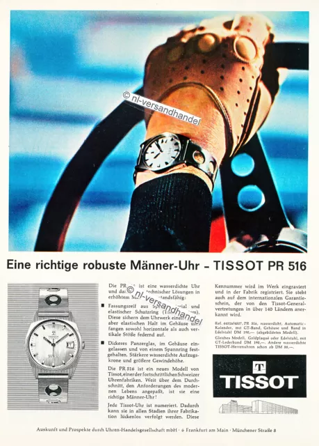 Tissot-PR516-1967-Reklame-Werbung-vintage print ad-Vintage Publicidad