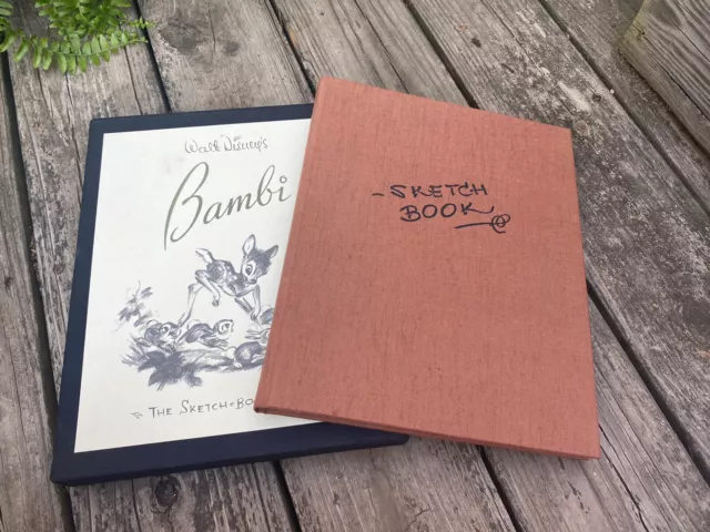 walt disneys collectors signed bambi limited edition sketch book Artists 1997