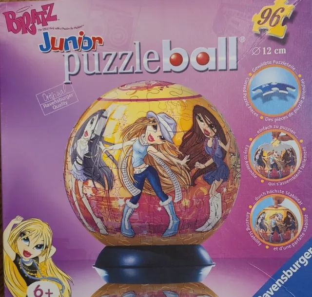 Ravensburger Bratz Junior 96 Piece 3D Puzzleball Age 6+ ideal Christmas present