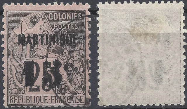 Frankreich Kolonie Martinique N°17 - Abstempelung Stempel A Date - Wert