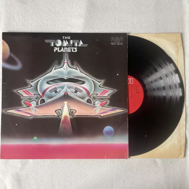 Tomita - The Planets Vinyl LP Album (UK 1976, RCA Red Seal) Isao Tomita