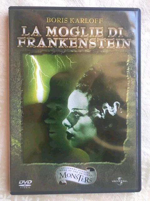 DVD LA MOGLIE DI FRANKENSTEIN James Whale Boris Karloff ****COME NUOVO ...