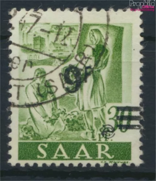 Briefmarken Saarland 1947 Mi 234II gestempelt (9717625