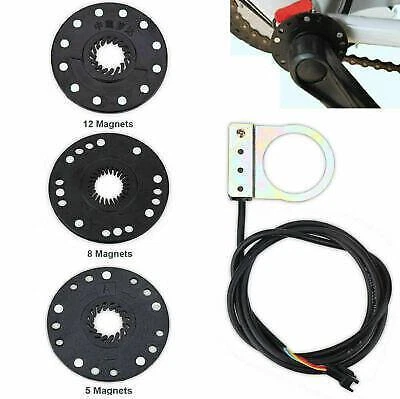 Electric Bike Scooter Pedal Assist Sensor Magnetic Type BG 5/8/12 Speed