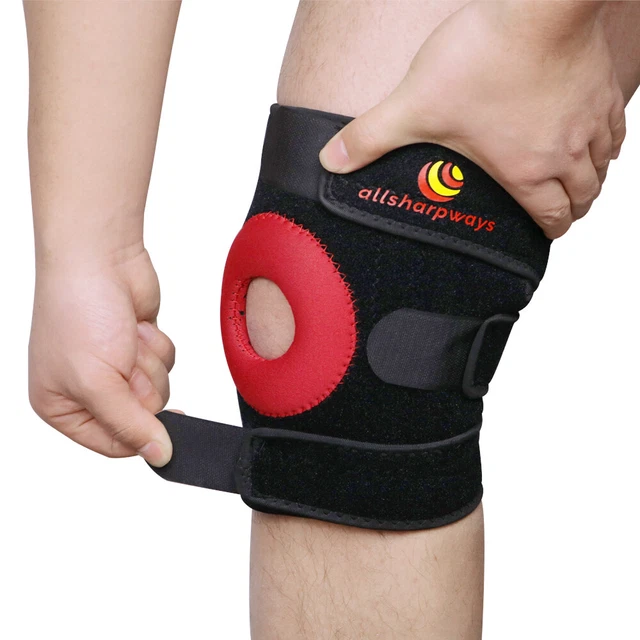 flintronic Ginocchio Fascia Powerlifting, 200cm Pesistica Fasce Elastica Bendaggio, Tutore per Ginocchio Unisex, Ginocchiere Palestra Squat per Powerlifting Allenamento (Arancione