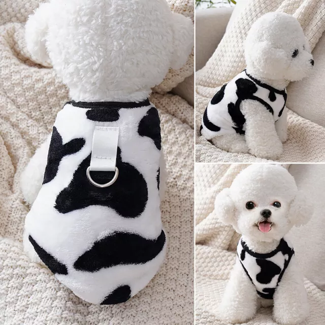 Trainabile Costume Cappotto Pet Abbigliamento Pullover Gilet Cane Maglia Caldo ☽