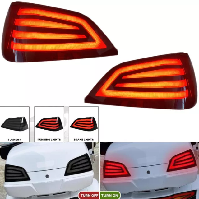 LED Rückleuchten Satteltasche Akzentleuchten für Honda Gold Wing GL1800 2001-17