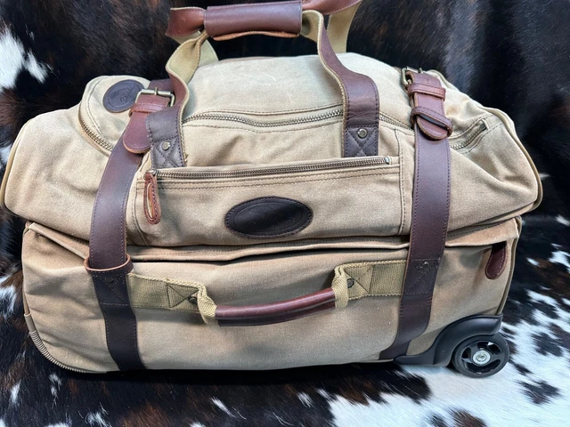 Bob Timberlake Wheeled Luggage Backpack Duffle Bag Trunk Straps Detachable Bags