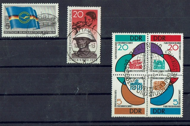 DDR gesuchte Höchstwerte gestempelt s.Scan