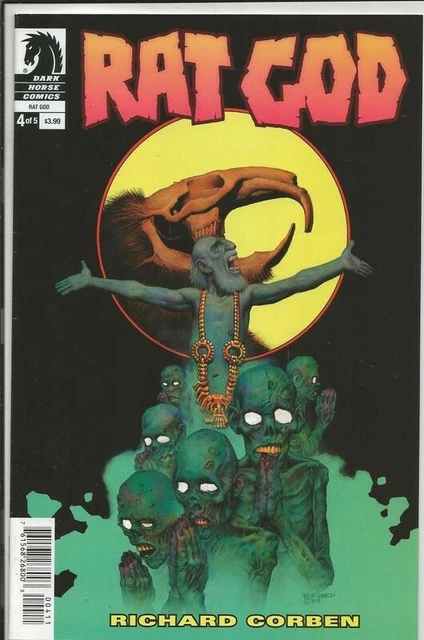 Rat God #4 ORIGINAL Vintage 2015 Dark Horse Comics