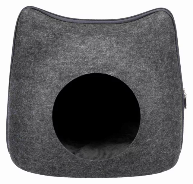 Cueva para Gato Katzenkuschelhöhle Fieltro Cojín Felpa Cama Cueva de Perro