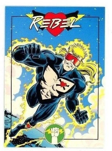 1994 Topps & Dark Horse, " Comics' Greatest World " Rebel Promo Card, NM/M, ALB1