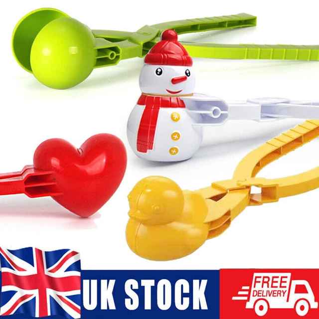 Winter Outdoor Snowball Maker Clip Kids Children Snow Sand Ball Making Mold Toys