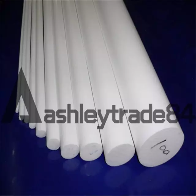 20 pcs ABS Styrene Plastic Round Bar Rods Diameter 2mm length 250mm White