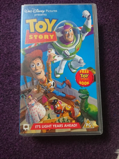 Vintage Retro Disney Pixar Toy Story Vhs Tape £655 Picclick Uk 