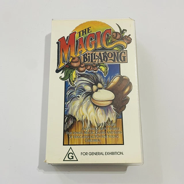 The Magic Billabong (VHS, 1985) RARE Australian Animation Kids Movie Video Tape