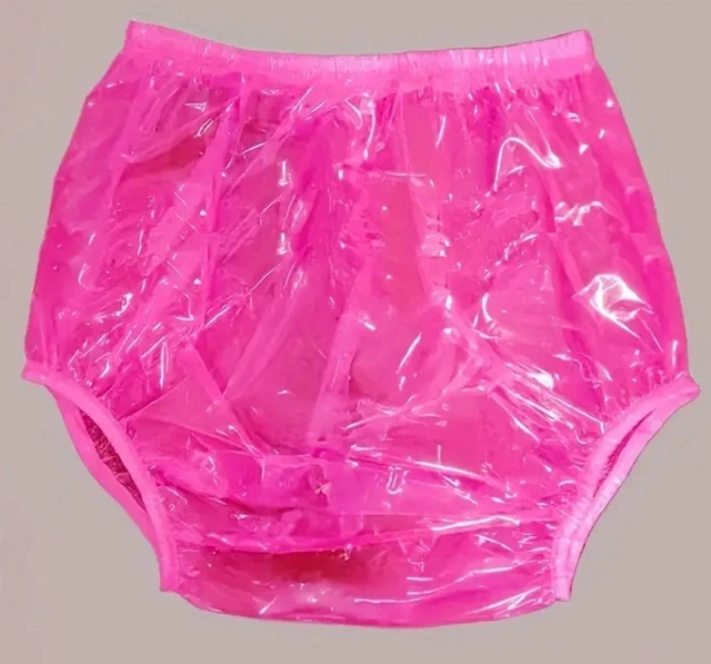 Custom Made PVC Spreader Pants With Lock - Adult Unisex Underwear/Diaper Cover