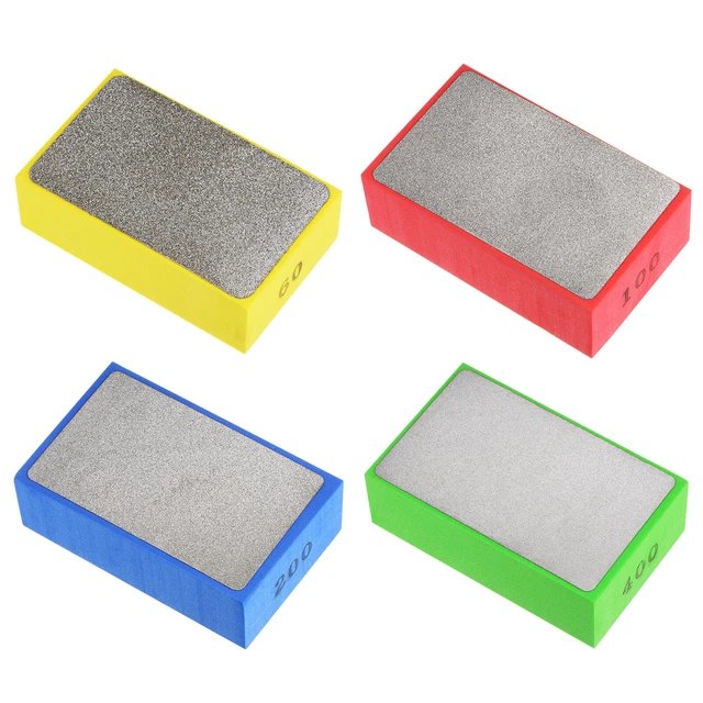 Diamond Polishing Pad Set(4pcs) 60# 100# 200# 400# Grits