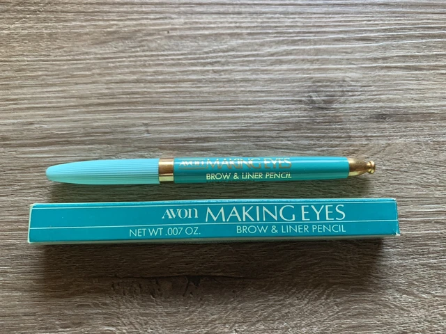 Rare Vintage Avon Making Eyes Brow & Liner Pencil Light Brown New