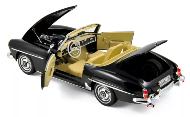 Norev Mercedes-Benz 1:18 190SL W121 Black 183538