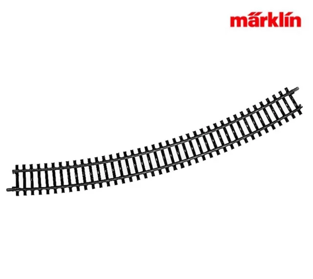 Märklin 2241 K-Gleis gebogen R553, 9 mm 30° +++ NEUWARE