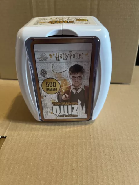 Top Trumps Quiz Harry Potter | Spiel | Harry Potter | Deutsch | Winning Moves