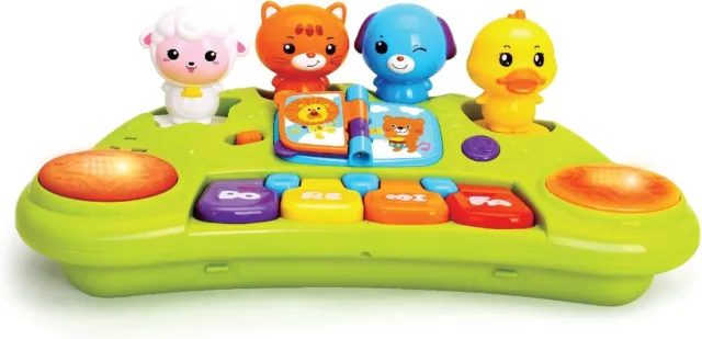 JOYIN Animal Baby Piano Keyboard Music Activity Education Toys w/ Animal Sounds
