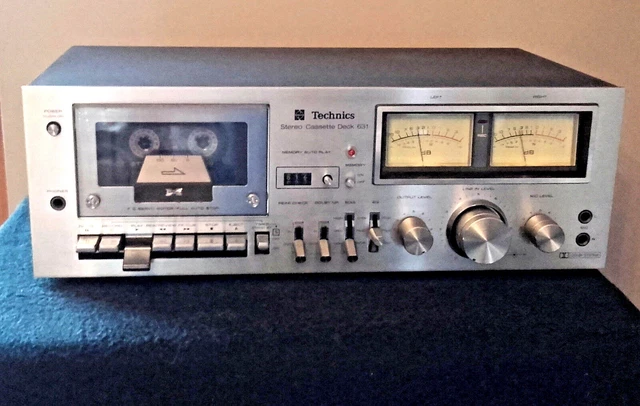 Platine Cassette Technics RS-631 – Vintage Argenté – Occasion