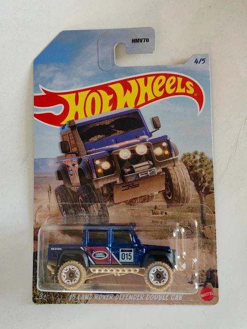 Hot wheels land rover defender sales double cab