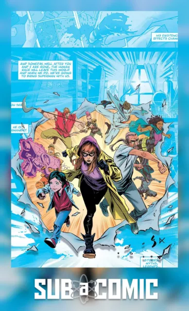 CROSSOVER #4 COVER D 1:10 VIRGIN VARIANT (IMAGE 2021 1st Print) COMIC