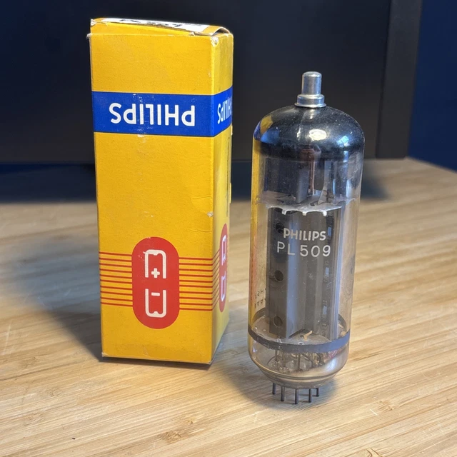 MULLARD KB/DA CV1091 EF50 Silver Can Valve Tube New Old Stock - Foto 6