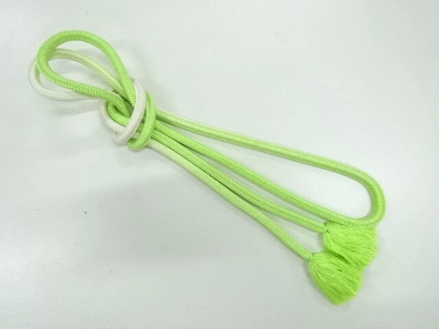 6140622: Japanese Kimono / Vintage Hand-Tied Obijime Cord
