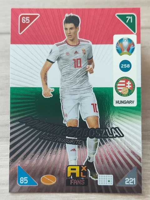 Panini C160 ADRENALYN XL UEFA euro 2020 Kick Off - Dominik Szoboszlai #258