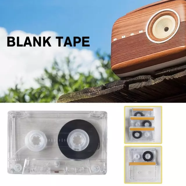 45/60/90 Minutes Blank Tape Player Accessories Empty Magnetic Tape Q6D0