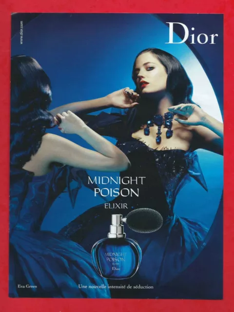 Publicité Papier - Parfum "Poison" De Dior, Égérie Eva Green De 2008