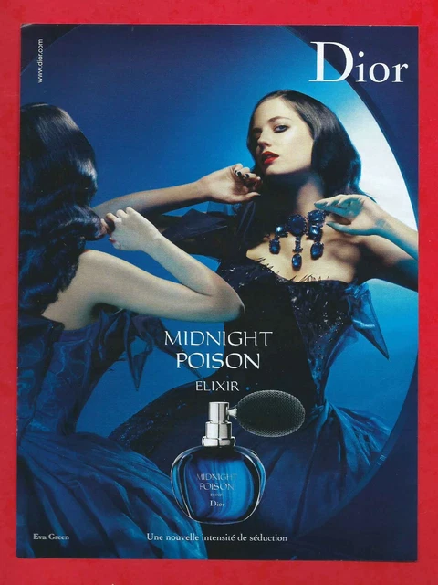Publicité Papier - Parfum "Poison" De Dior, Égérie Eva Green De 2008